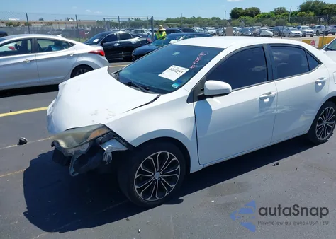 2014 Toyota Corolla Le из США, поврежденный, VIN 2T1BURHE6EC128192